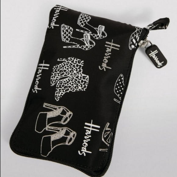 Harrods Bags Harrods Shopping Bags Reusable Folding Nylon Bag3